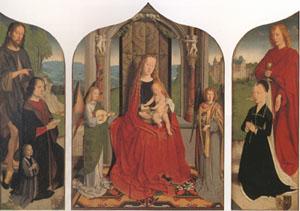 Gerard David The Virgin and child between angel musicians (mk05) China oil painting art